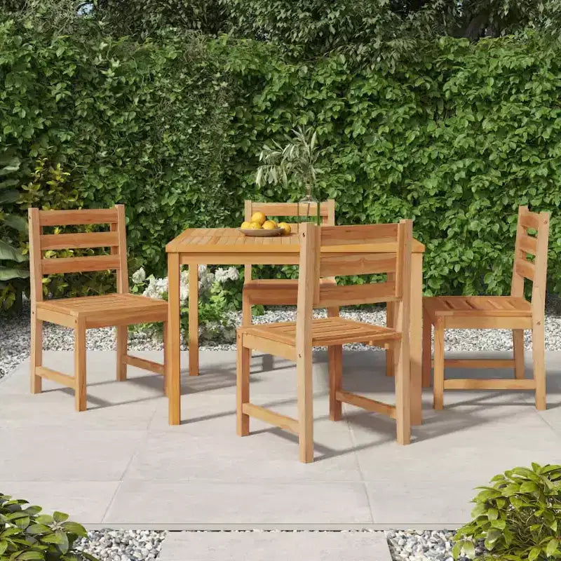 vidaXL Chaises de patio 4/6/8x en pin massif Meubles d'extérieur de jardin