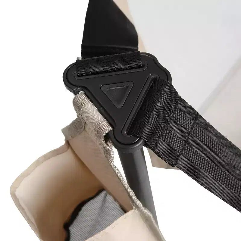 Chaise de camping suspendue et fauteuil à bascule Whisen avec porte-gobelet oreiller, transat avec sac de transport