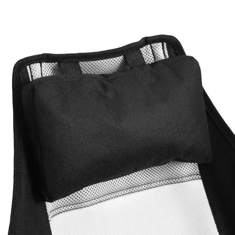Chaise de camping suspendue et fauteuil à bascule Whisen avec porte-gobelet oreiller, transat avec sac de transport