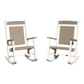 Clihome Outdoor Rocking Chairs Set of 2