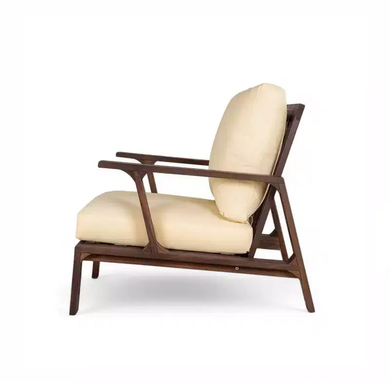 Chaise d'appoint de patio 27,6 Chaise en bois Chaise longue d'extérieur pour patios, jardins