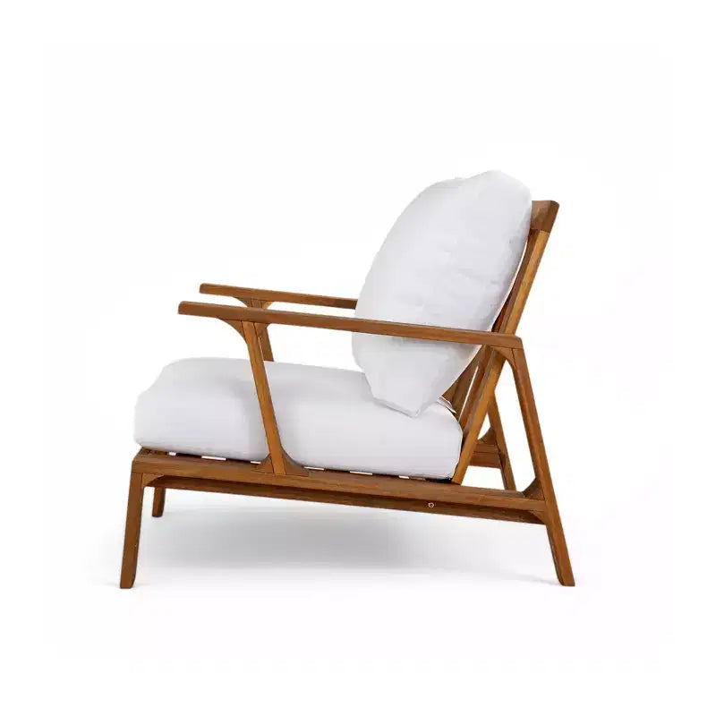 Chaise d'appoint de patio 27,6 Chaise en bois Chaise longue d'extérieur pour patios, jardins