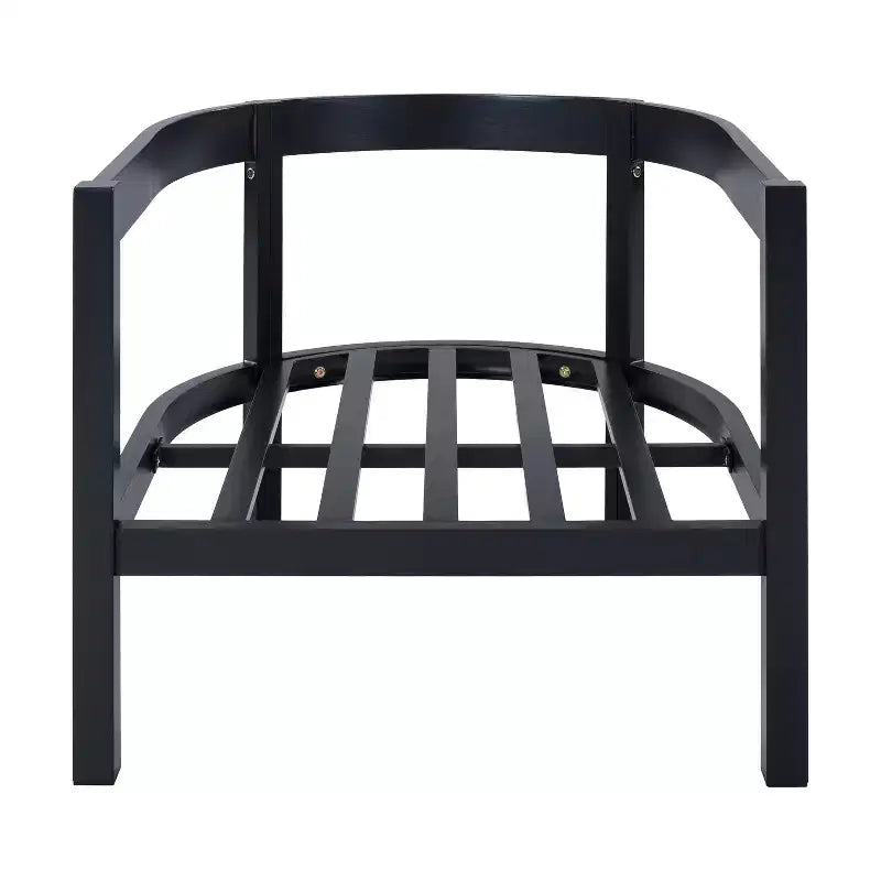 Christopher Knight Home Daniela Chaises d'appoint de patio modernes en aluminium avec coussin et dossier incurvé (Lot de 2)