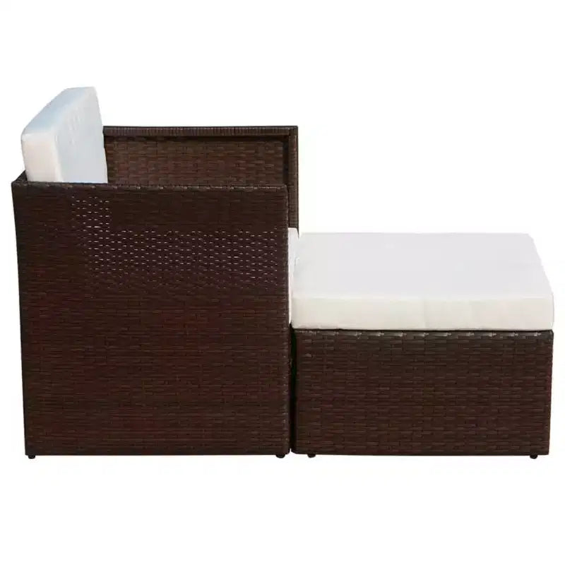 vidaXL Ensembles de mobilier d'extérieur Acier poudré Grand Durable