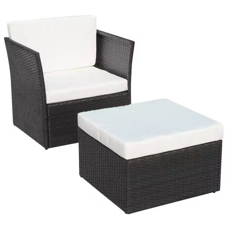 vidaXL Ensembles de mobilier d'extérieur Acier poudré Grand Durable