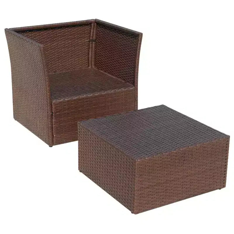 vidaXL Ensembles de mobilier d'extérieur Acier poudré Grand Durable
