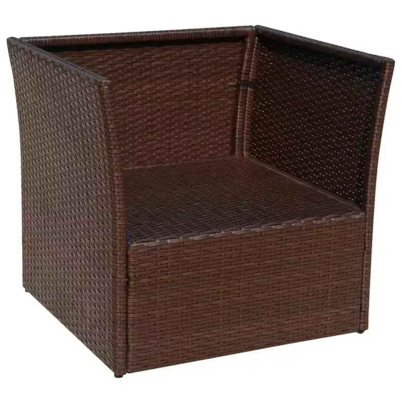 vidaXL Ensembles de mobilier d'extérieur Acier poudré Grand Durable