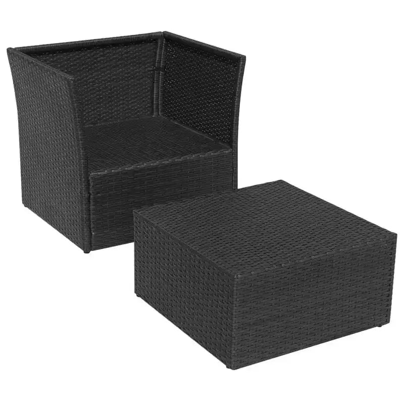 vidaXL Ensembles de mobilier d'extérieur Acier poudré Grand Durable