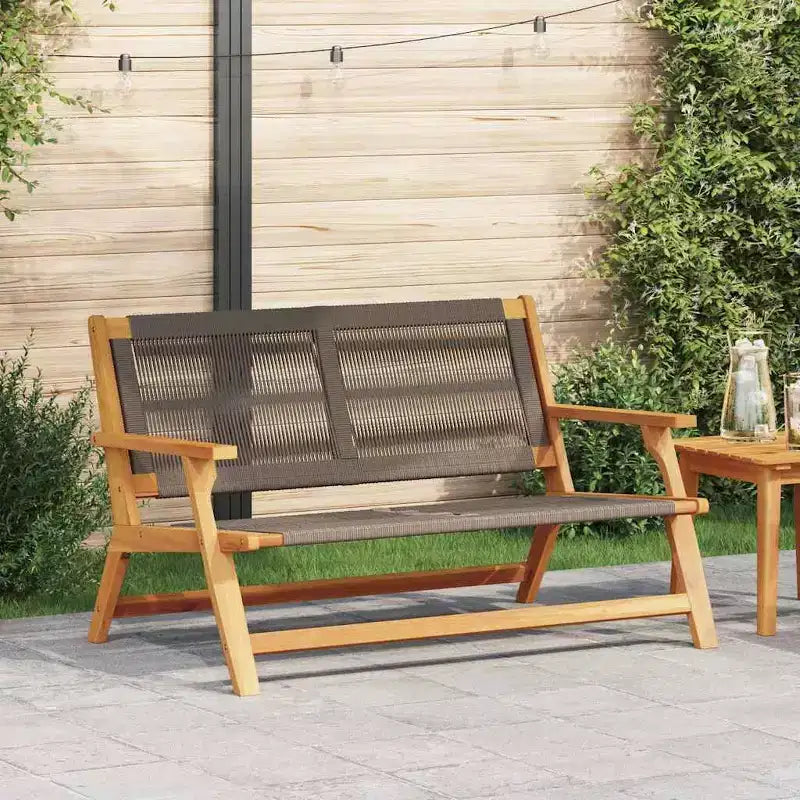 vidaXL Meubles de jardin Gris 122 x 78 x 73 cm