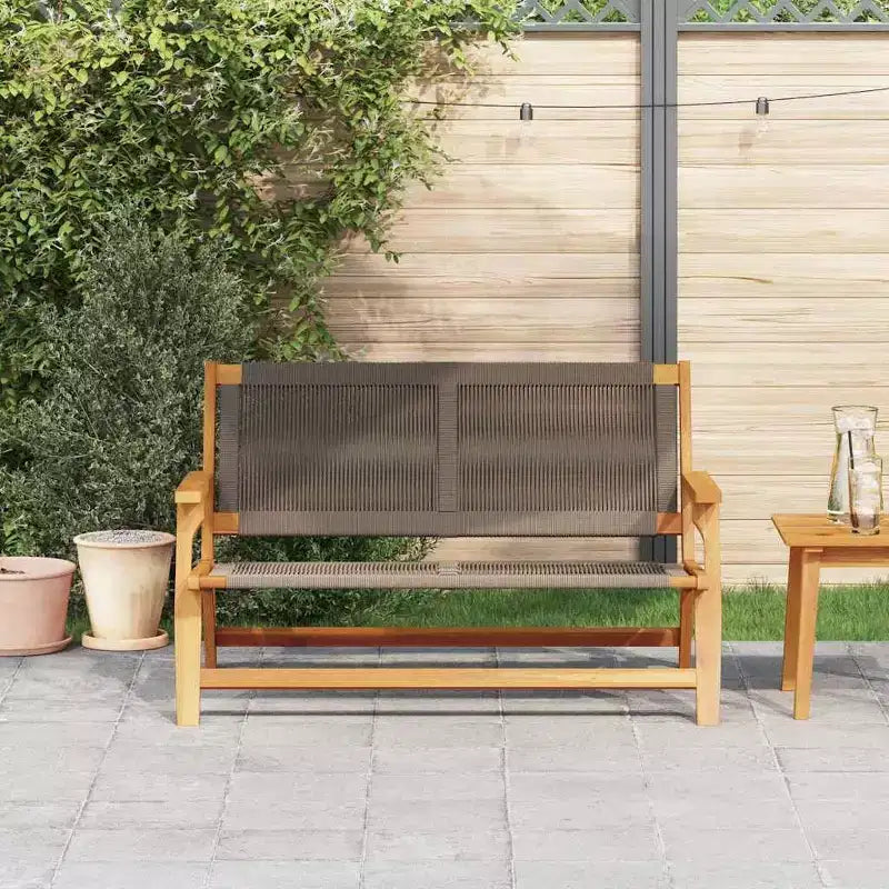 vidaXL Meubles de jardin Gris 122 x 78 x 73 cm