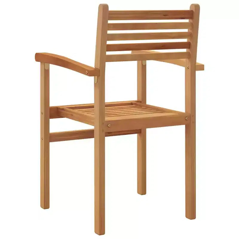 vidaXL Chaise 8 pcs 56 x 55 x 90,5 cm en bois de teck massif