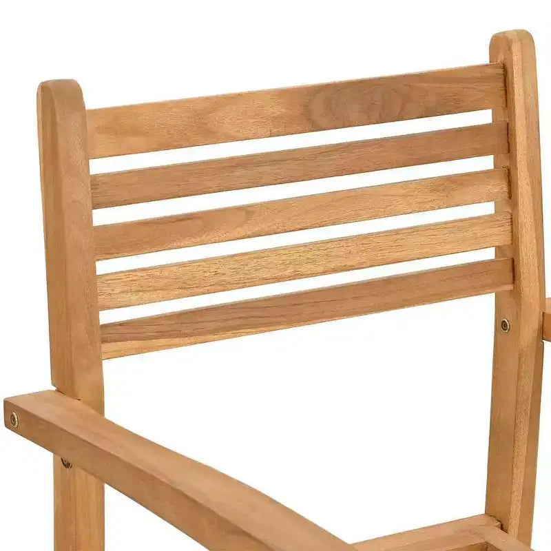 vidaXL Chaise 8 pcs 56 x 55 x 90,5 cm en bois de teck massif