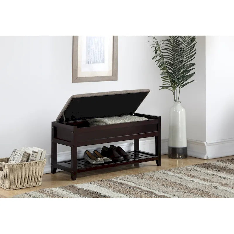 Banc à chaussures Rouen, Espresso