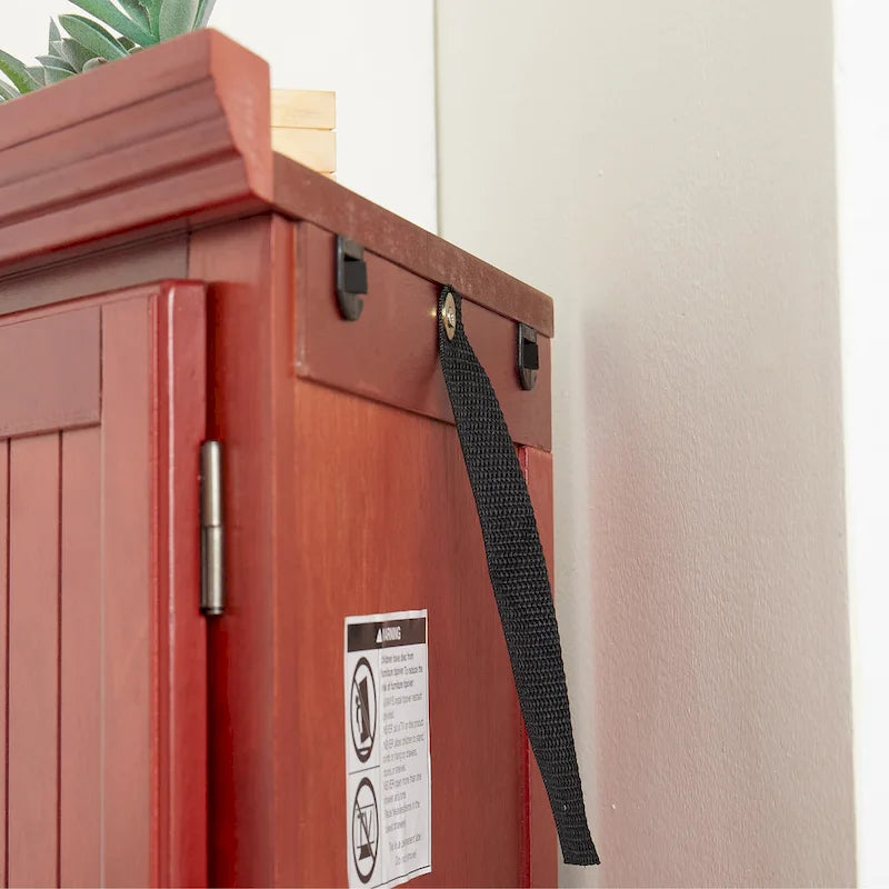 Meuble de rangement d'angle de cuisine à 4 niveaux de 72 po style ferme avec 8 portes, meuble de rangement haut et étagères réglables