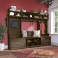 Ensemble de rangement complet Woodland avec porte-manteau par Bush Furniture