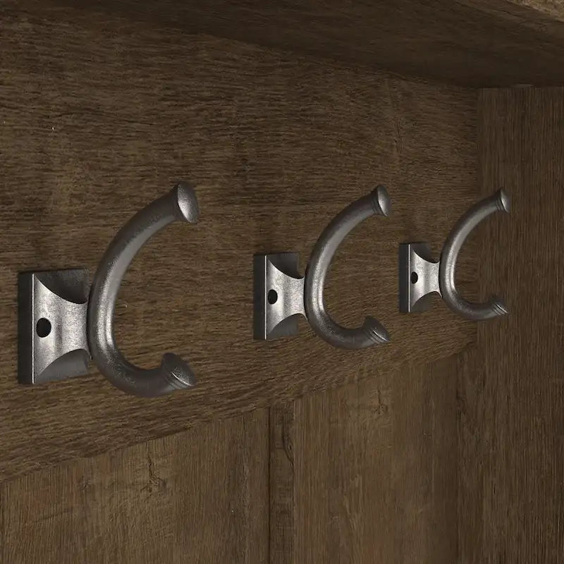 Ensemble de rangement complet Woodland avec porte-manteau par Bush Furniture