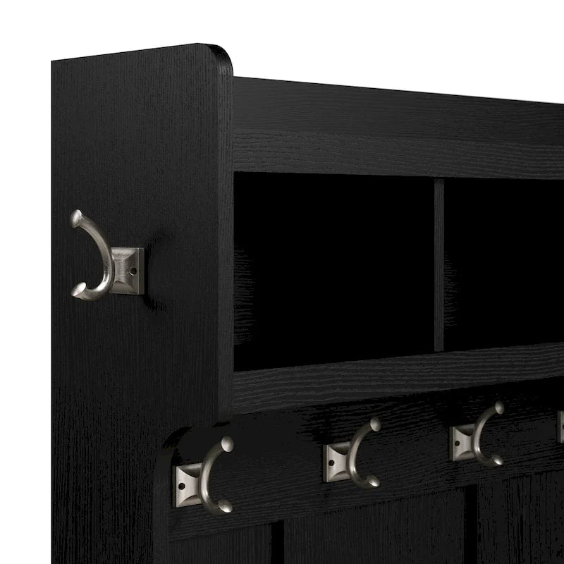 Ensemble de rangement complet Woodland avec porte-manteau par Bush Furniture
