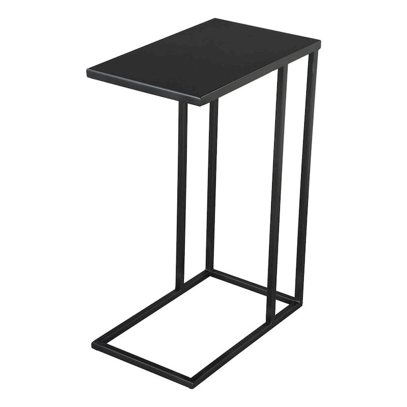 HomeRoots Table d'appoint abstraite en fer noir 24 - 17' X '23.6' X '11