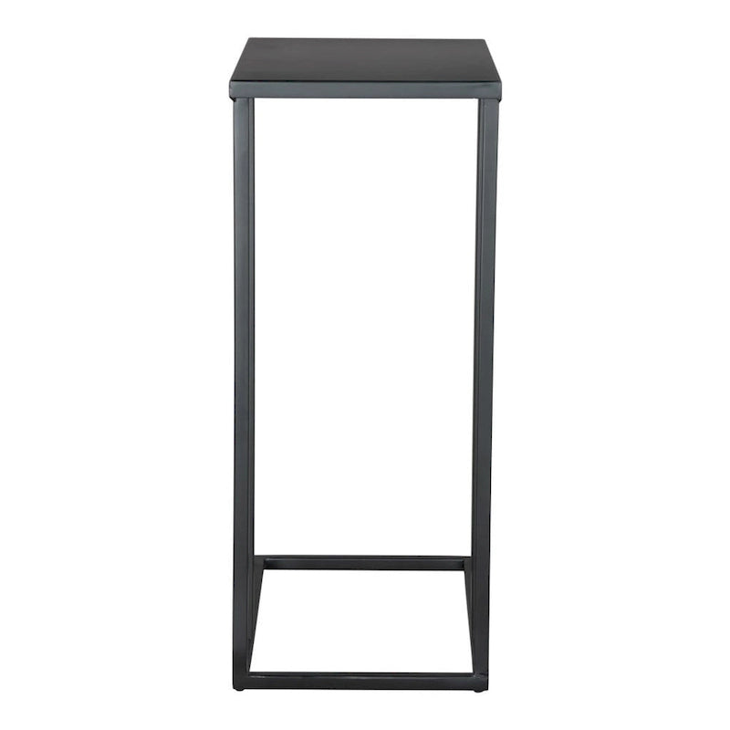 HomeRoots Table d'appoint abstraite en fer noir 24 - 17' X '23.6' X '11