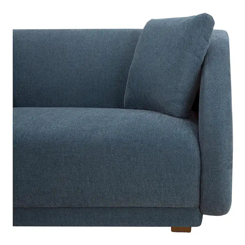 NADAAL STUDIOS Solace, canapé modulable 5 pièces, côtés inclinés - 224L x 34.29P x 31.5H