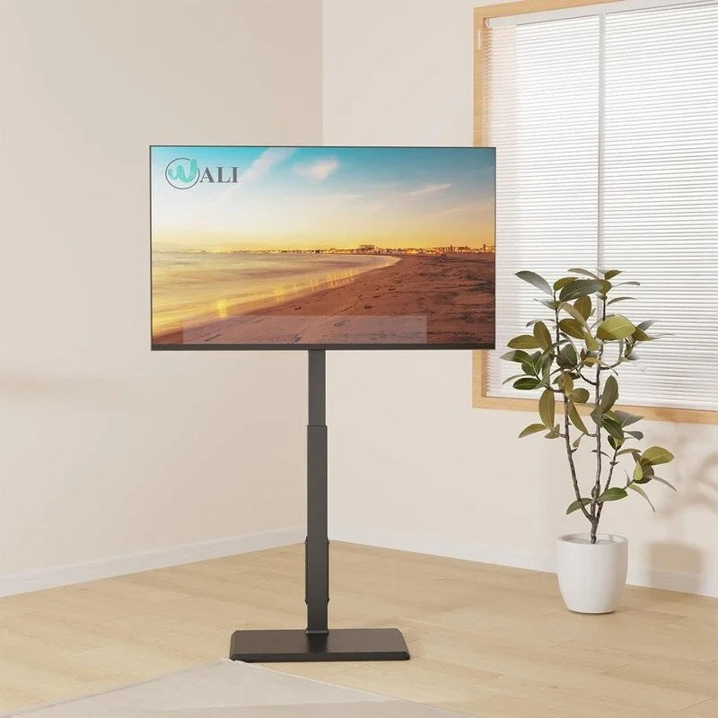 Meuble TV au sol avec prise de courant