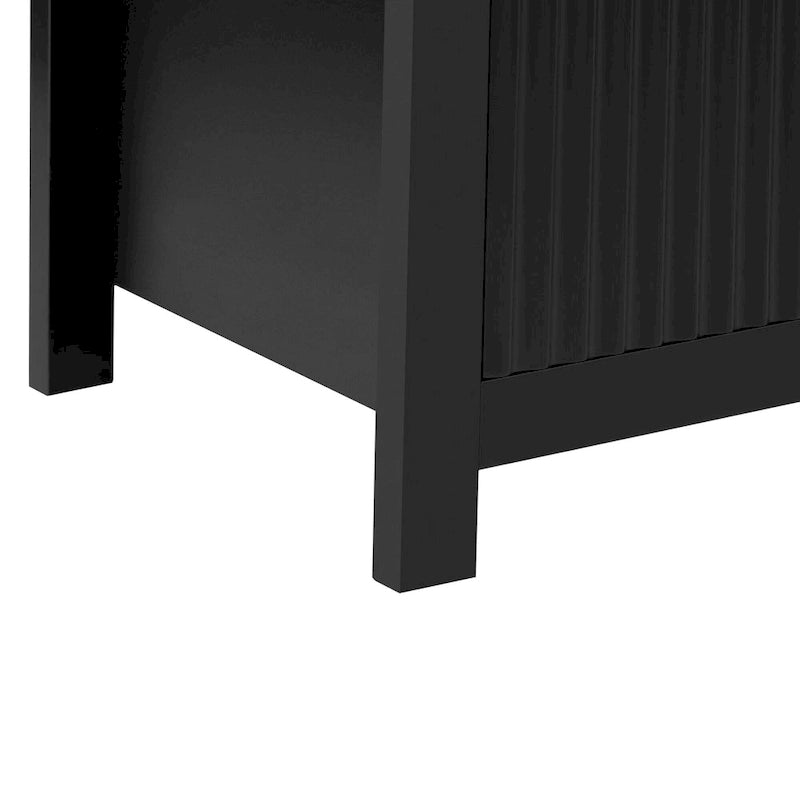 Meuble de rangement avec étagères réglables sur 3 niveaux