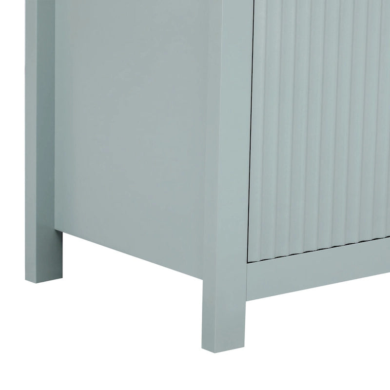 Meuble de rangement avec étagères réglables sur 3 niveaux