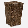 Table d'appoint en marbre Uttermost 24879 Poe, 14 po de large