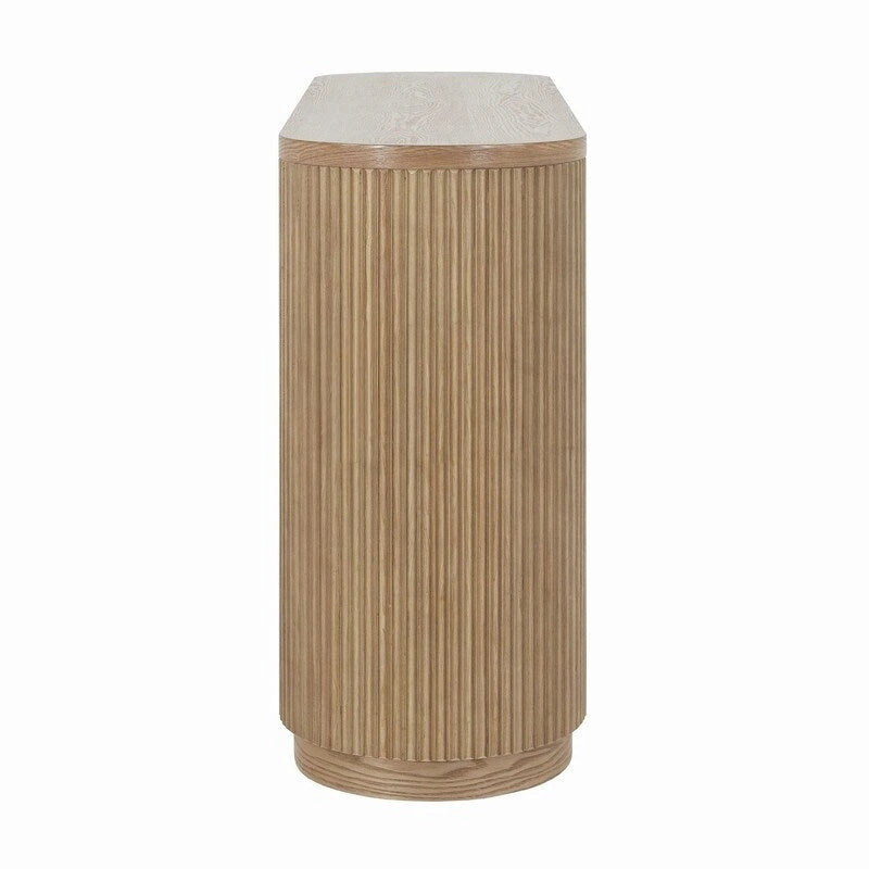 58.9 Table console moderne pour entrée, Table de canapé étroite avec étagère ouverte pour usage multifonctionnel