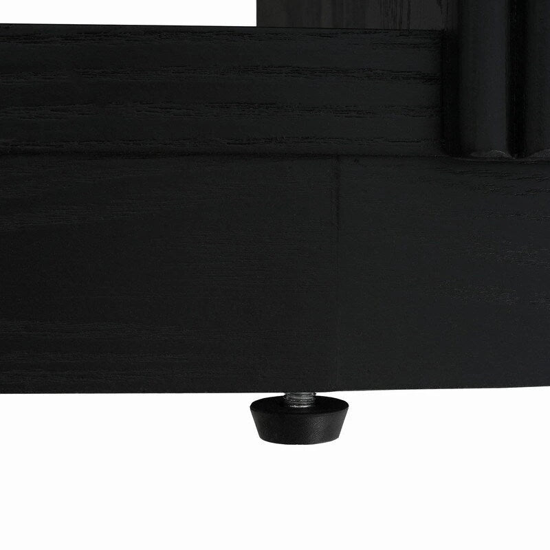 58.9 Table console moderne pour entrée, Table de canapé étroite avec étagère ouverte pour usage multifonctionnel