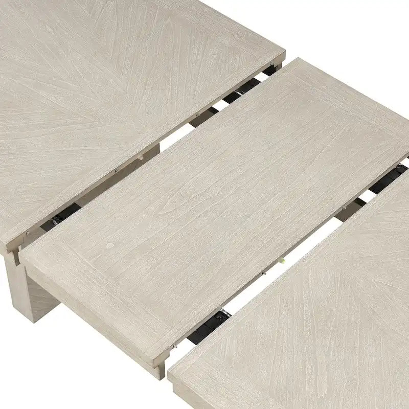 Ensemble de salle à manger 6 pièces Yetaria Modern Farmhouse de Furniture of America en bois naturel