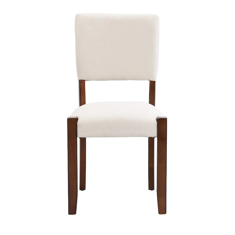 Ensemble de salle à manger moderne 5 pièces avec table rectangulaire et chaises