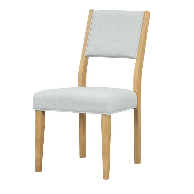 Ensemble de salle à manger de style ferme 9 pièces avec table extensible et 8 chaises