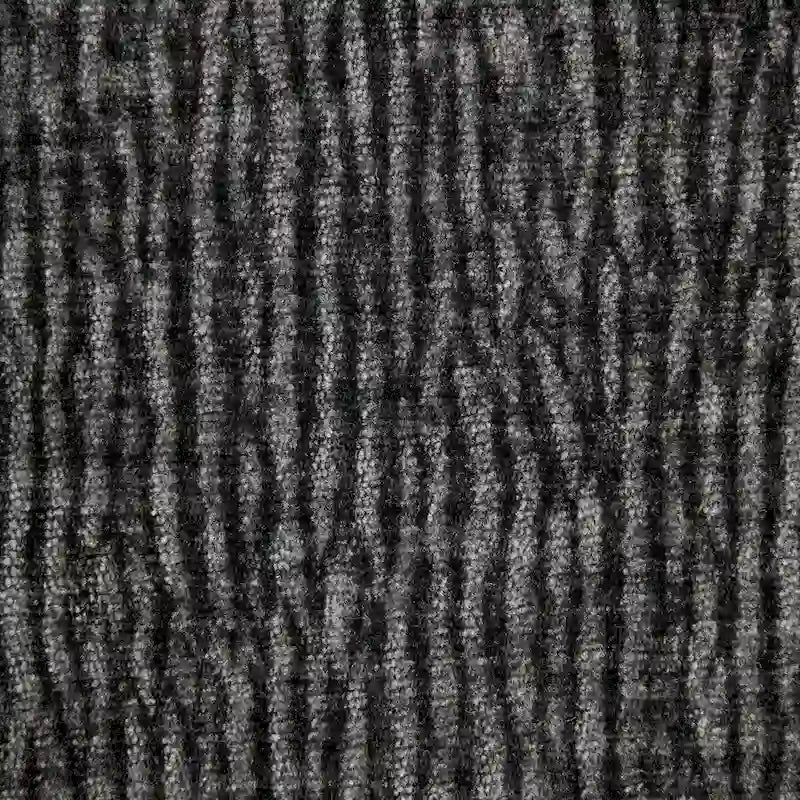 Black 84 Ensemble de canapé d'angle modulaire chenille à 5 places avec 2 oreillers, idéal pour le salon ou un appartement