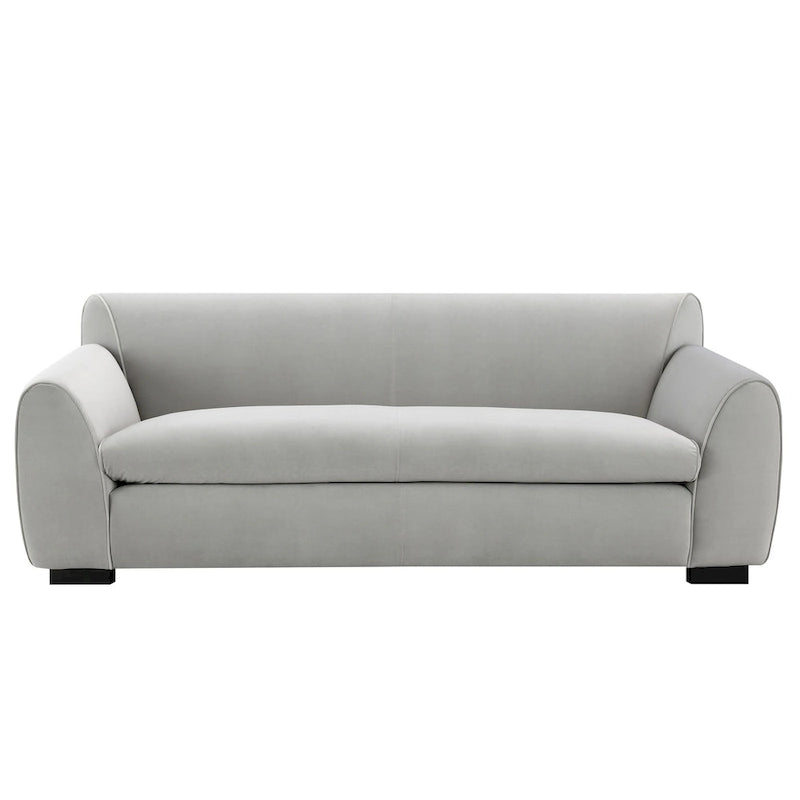 Canapé de style banquette moderne Corwin de Furniture of America avec tissu certifié OEKO TEX