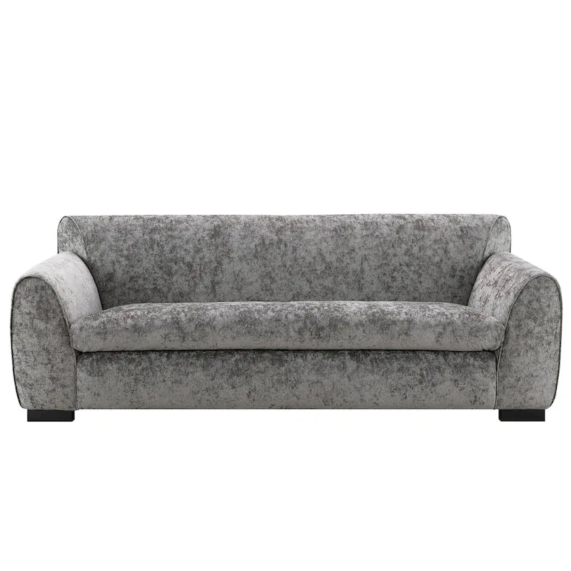 Canapé de style banquette moderne Corwin de Furniture of America avec tissu certifié OEKO TEX