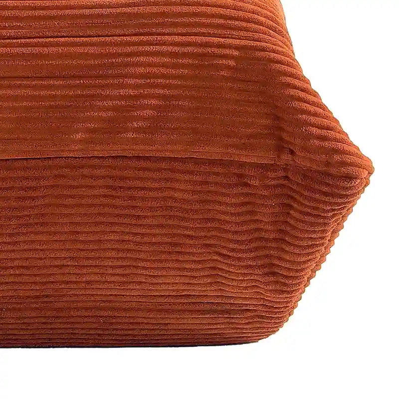 Fauteuil Poire Moasis avec Mousse à Mémoire de Forme, Canapé de Sol Paresseux pour Adultes et Enfants