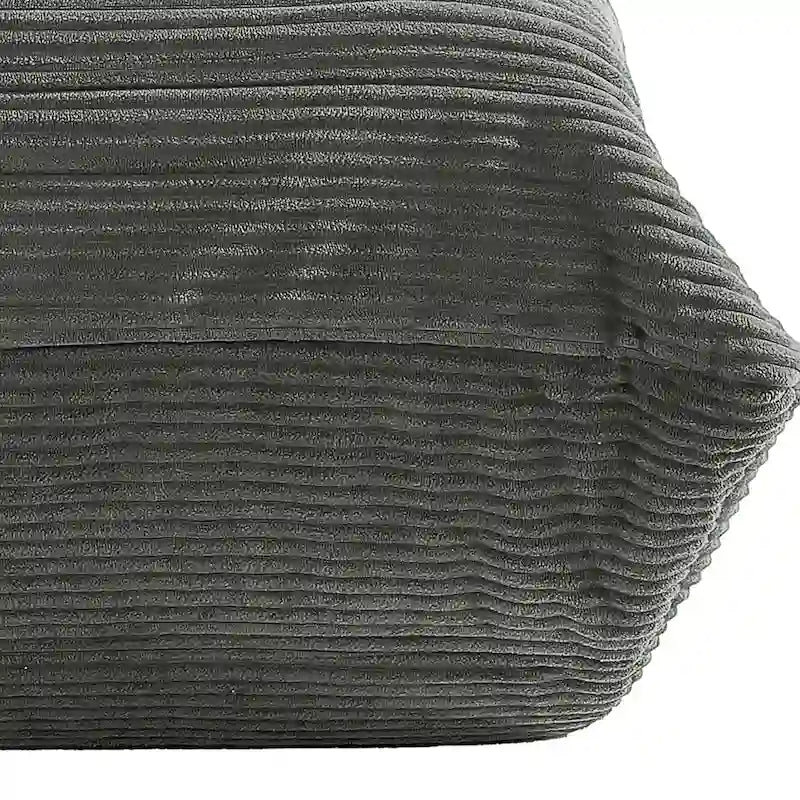 Fauteuil Poire Moasis avec Mousse à Mémoire de Forme, Canapé de Sol Paresseux pour Adultes et Enfants