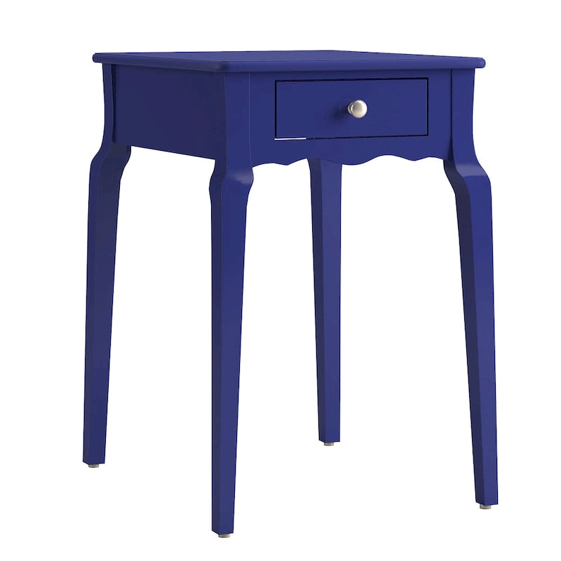 Table d'appoint de rangement en bois à 1 tiroir Daniella par iNSPIRE Q Bold