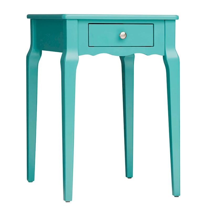 Table d'appoint de rangement en bois à 1 tiroir Daniella par iNSPIRE Q Bold