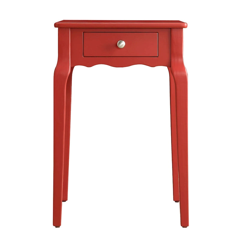 Table d'appoint de rangement en bois à 1 tiroir Daniella par iNSPIRE Q Bold