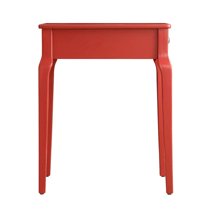 Table d'appoint de rangement en bois à 1 tiroir Daniella par iNSPIRE Q Bold