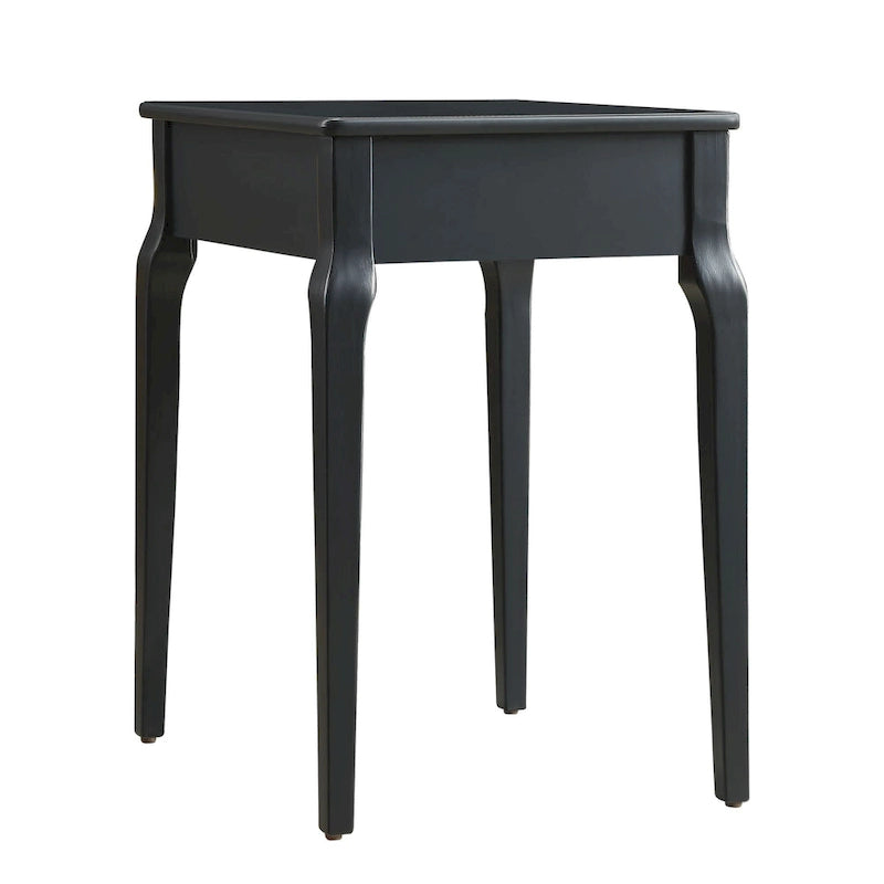 Table d'appoint de rangement en bois à 1 tiroir Daniella par iNSPIRE Q Bold