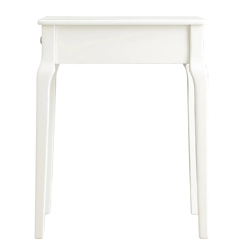 Table d'appoint de rangement en bois à 1 tiroir Daniella par iNSPIRE Q Bold
