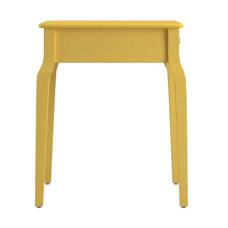 Table d'appoint de rangement en bois à 1 tiroir Daniella par iNSPIRE Q Bold