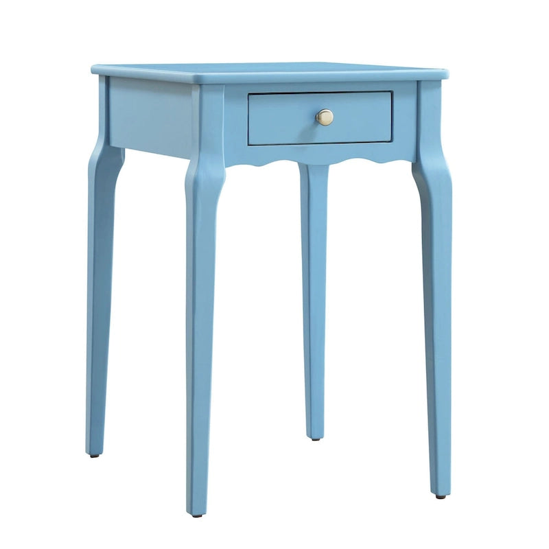 Table d'appoint de rangement en bois à 1 tiroir Daniella par iNSPIRE Q Bold