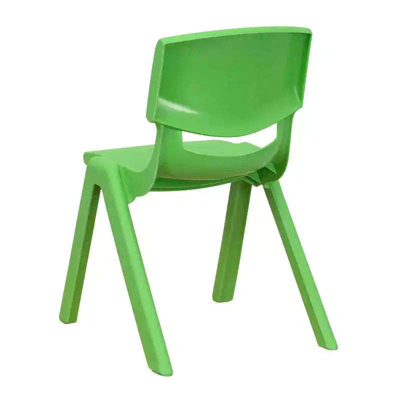 Flash Furniture Lot de 4 Chaises d'école empilables en plastique, hauteur d'assise 30,5 cm