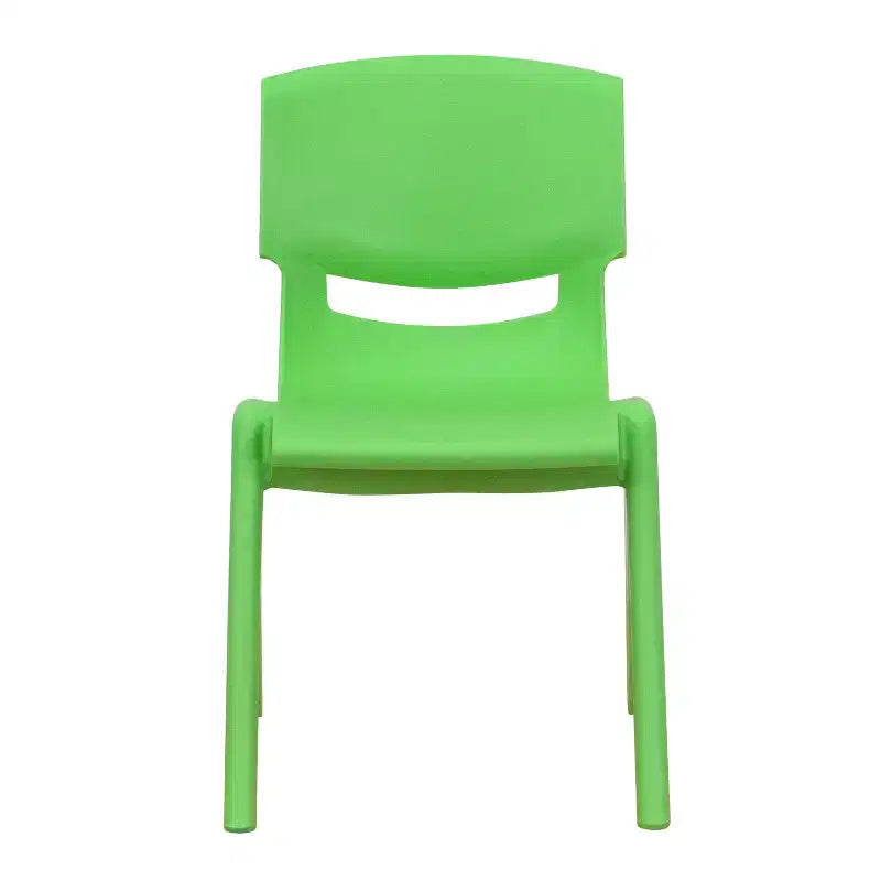 Flash Furniture Lot de 4 Chaises d'école empilables en plastique, hauteur d'assise 30,5 cm
