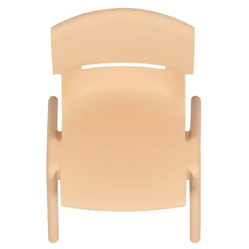 Flash Furniture Lot de 4 Chaises d'école empilables en plastique, hauteur d'assise 30,5 cm