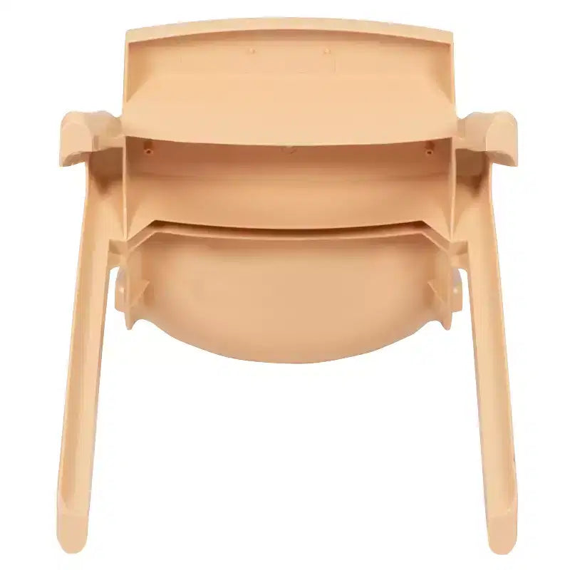 Flash Furniture Lot de 4 Chaises d'école empilables en plastique, hauteur d'assise 30,5 cm